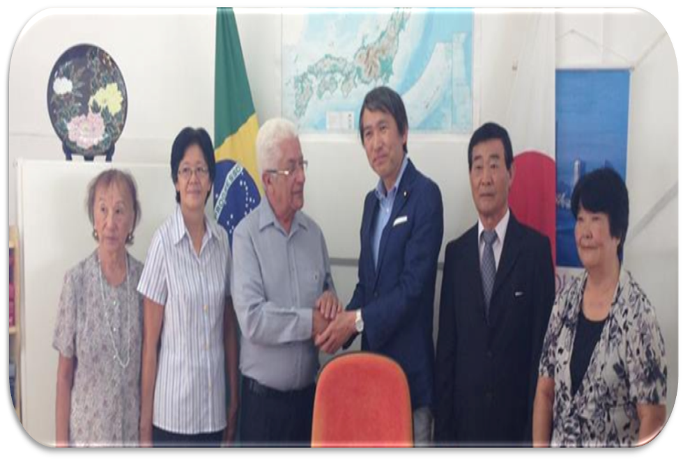 Visita de vice-ministro japonês